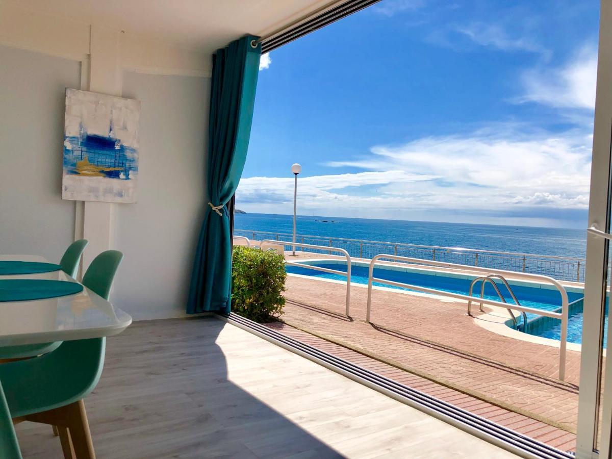 Magnifique Appartement En Front De Mer, Caneylles Roses Buitenkant foto