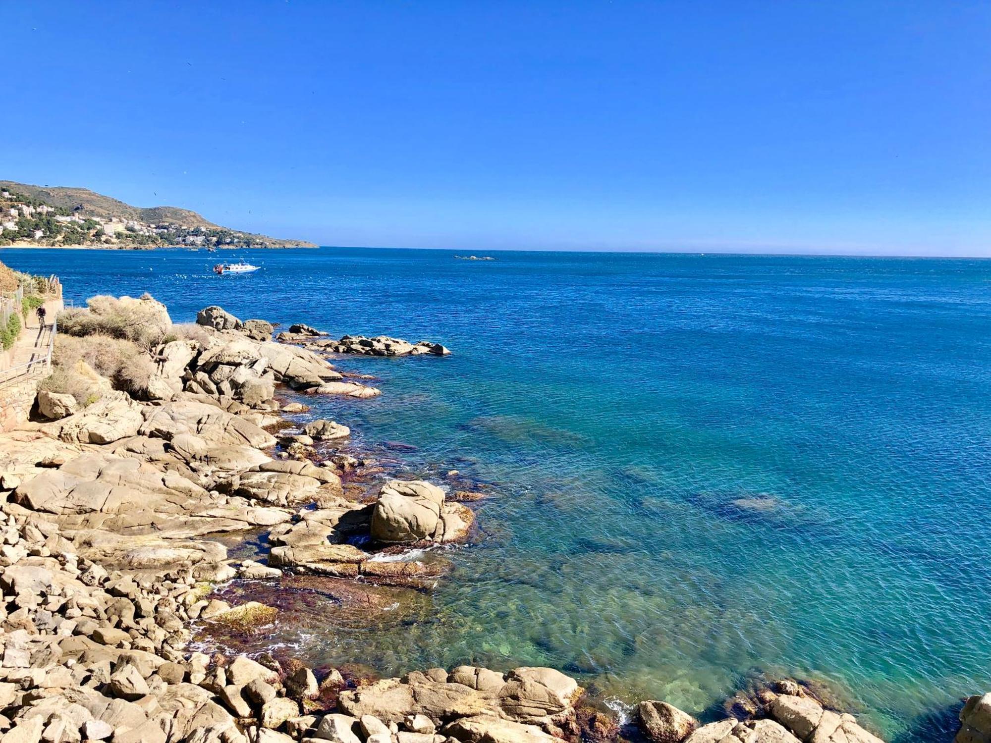 Magnifique Appartement En Front De Mer, Caneylles Roses Buitenkant foto