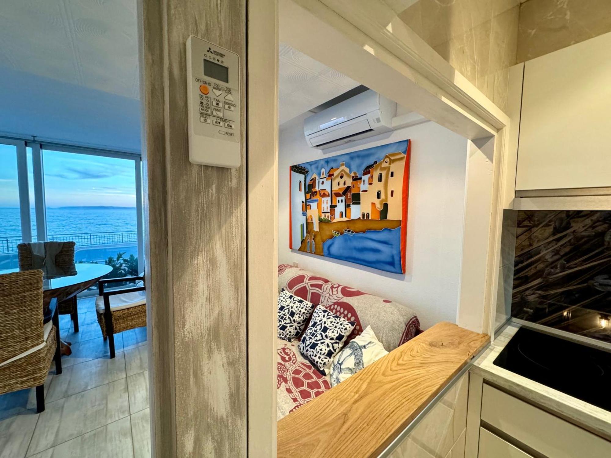 Magnifique Appartement En Front De Mer, Caneylles Roses Buitenkant foto