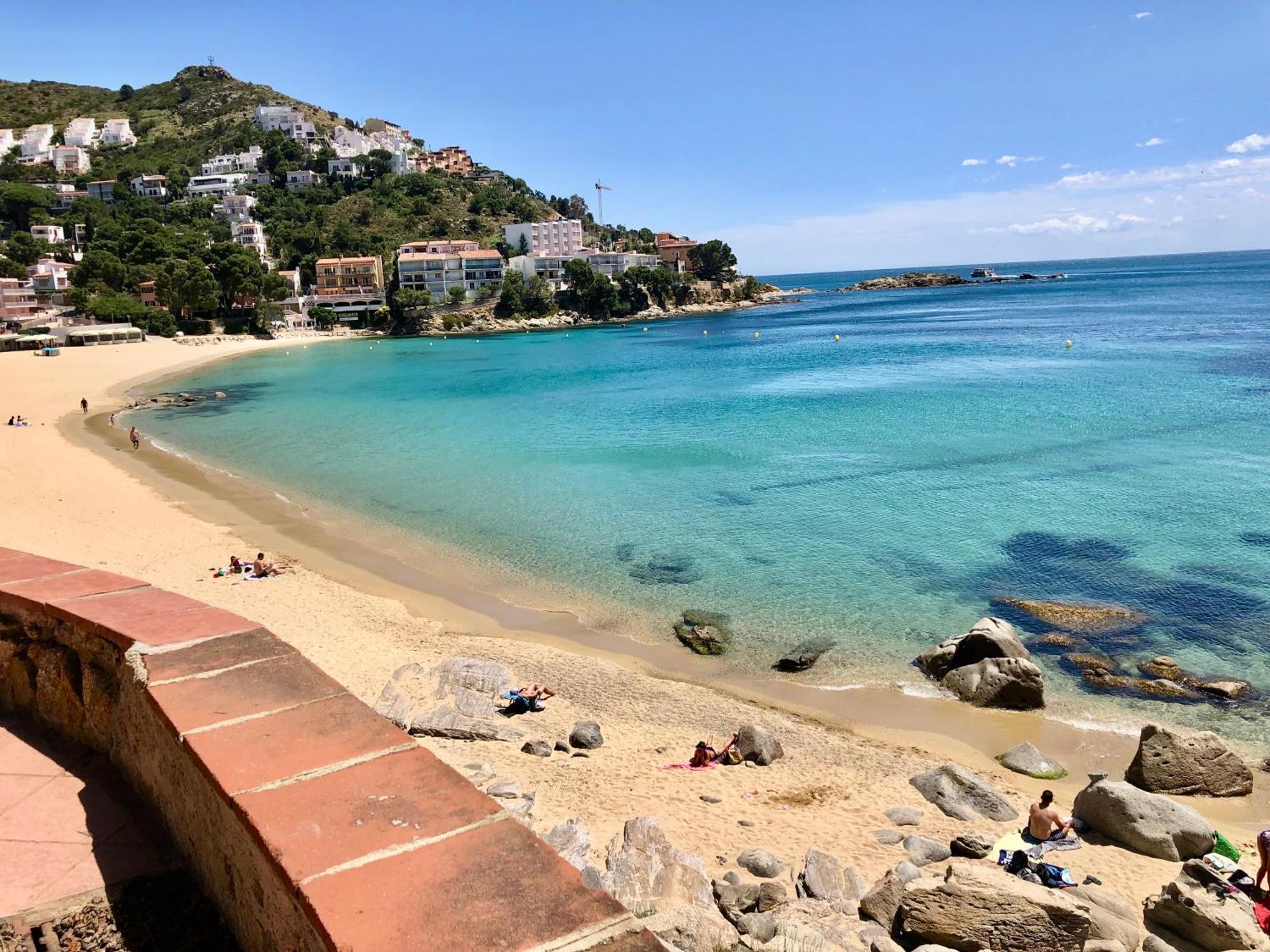 Magnifique Appartement En Front De Mer, Caneylles Roses Buitenkant foto